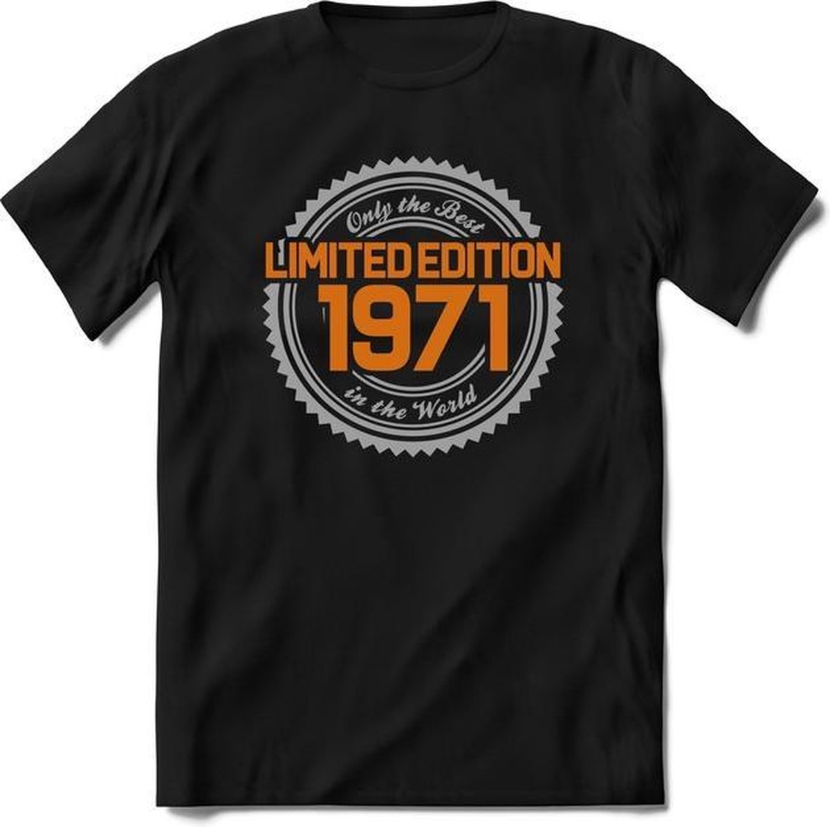 1971 Limited Edition | Feest Kado T-Shirt Heren - Dames | Zilver - Goud | Perfect Verjaardag Cadeau Shirt | Grappige Spreuken - Zinnen - Teksten |